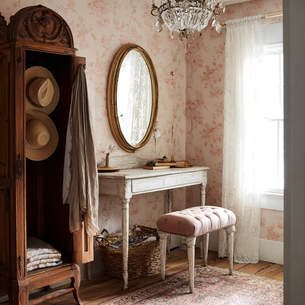 vintage dressing rooms ideas