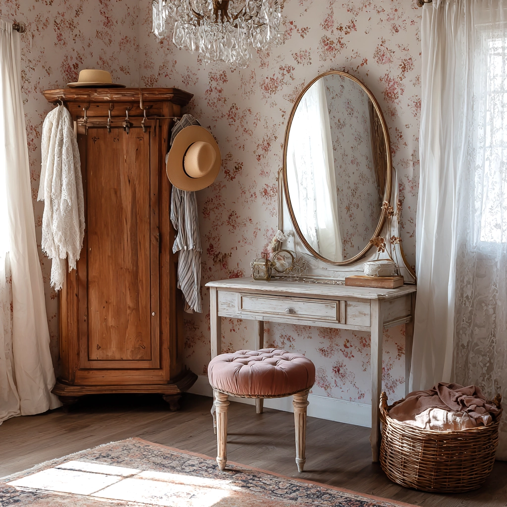 vintage dressing rooms ideas