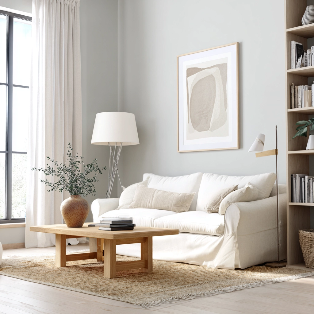 white minimalist aesthetic