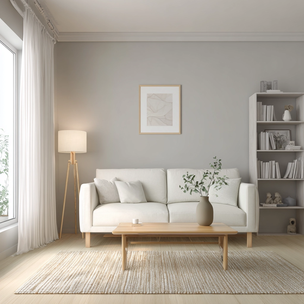 white minimalist aesthetic