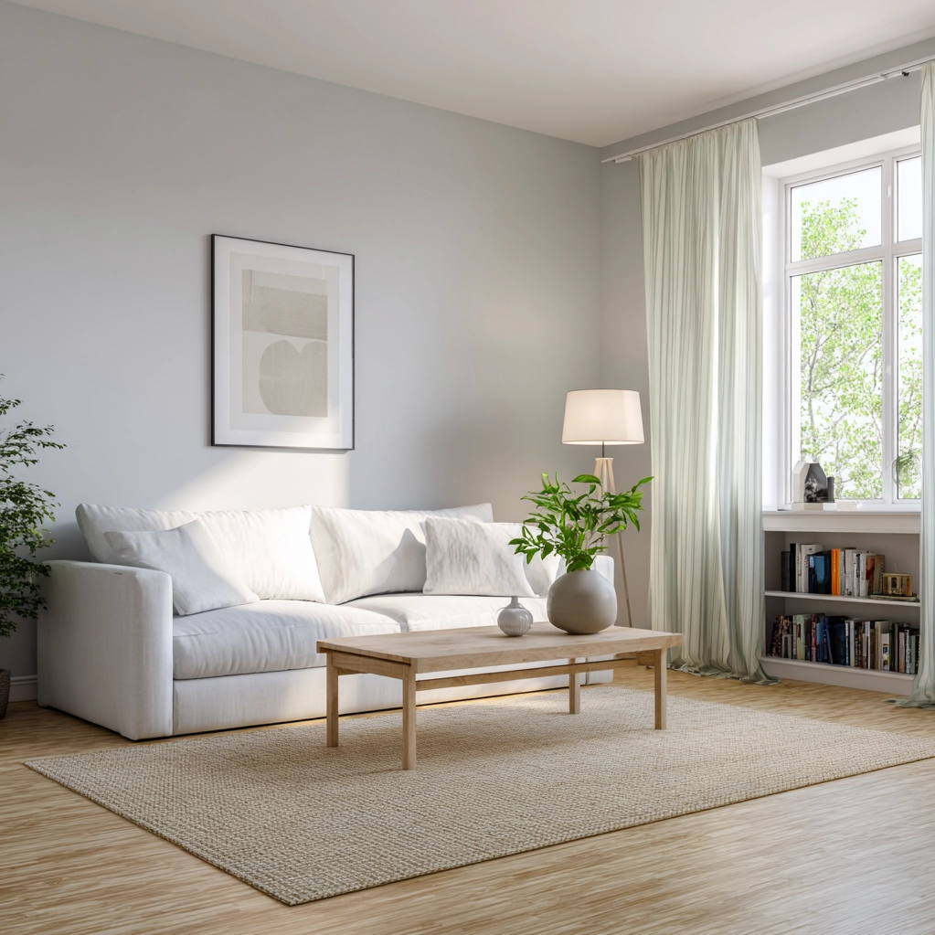 white minimalist aesthetic